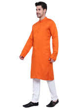 Men Pure Cotton Full Sleeve Long Kurta Set